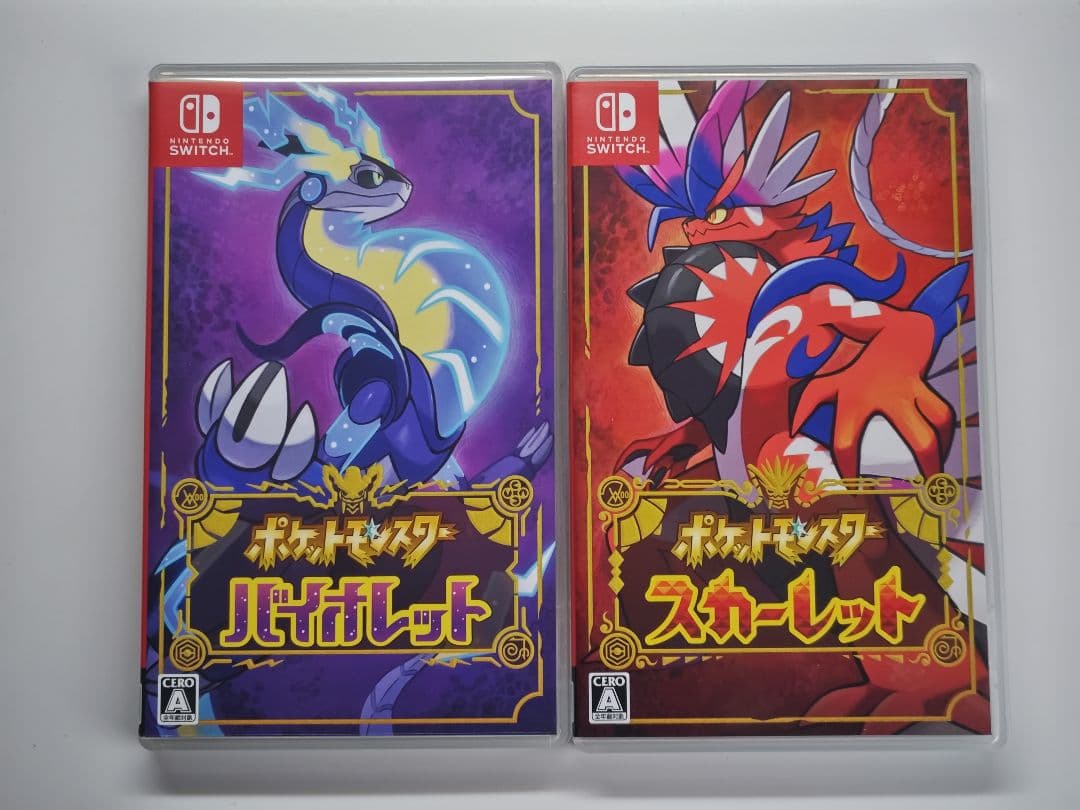 Switch ポケットモンスター バイオレット & スカーレット 2本セット