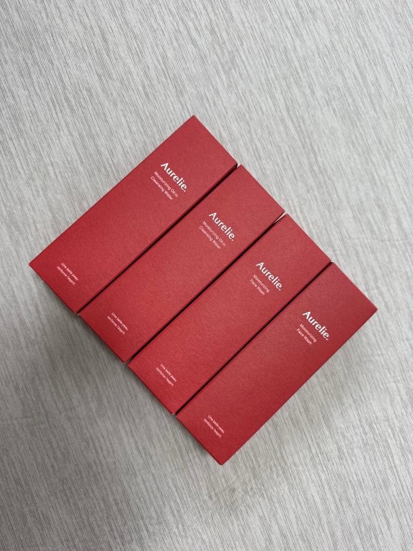 Aurelie クレンジングウォーター×2 フェイスウォッシュ×2