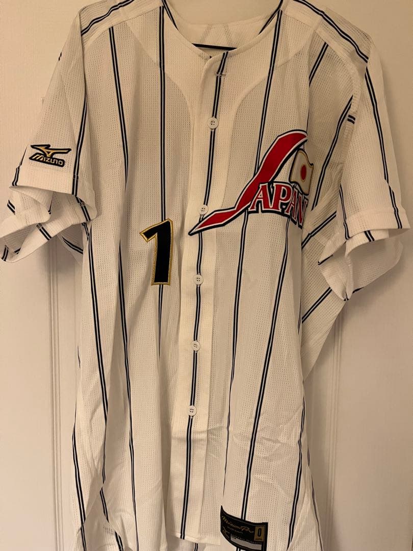 野球オリンピック日本代表時福留選手オーセンティックユニフォームＯサイズ