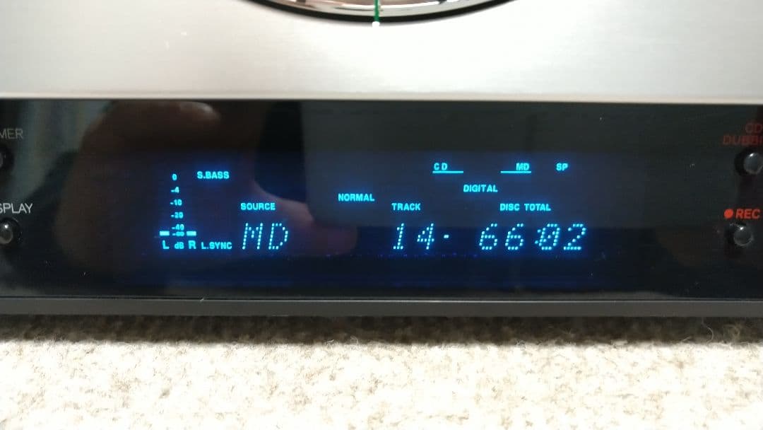 オンキョーCD-MDチューナーアンプ FR-T1 リモコン取説他付き