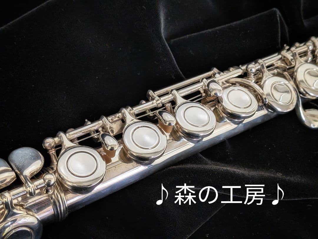 中古フルート専門店‼️部活応援‼️頭部管銀製 ヤマハフルートYFL311ⅡEメカ