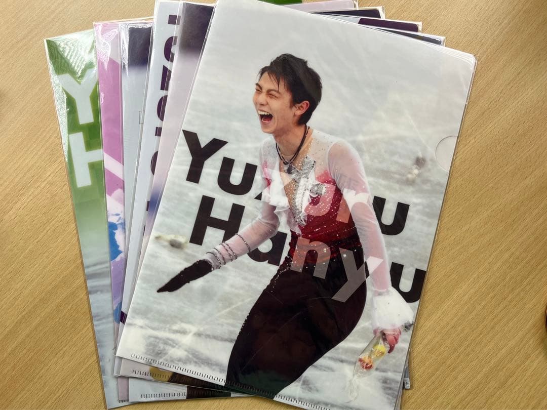 羽生結弦展クリアファイル６種