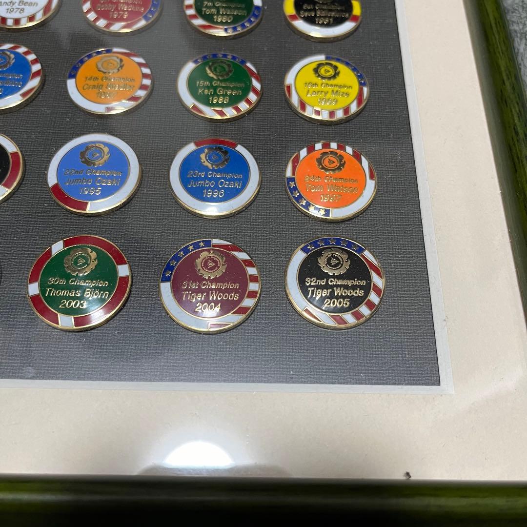 【超希少・未使用品】ダンロップフェニックストーナメント　歴代優勝者マーカーセット