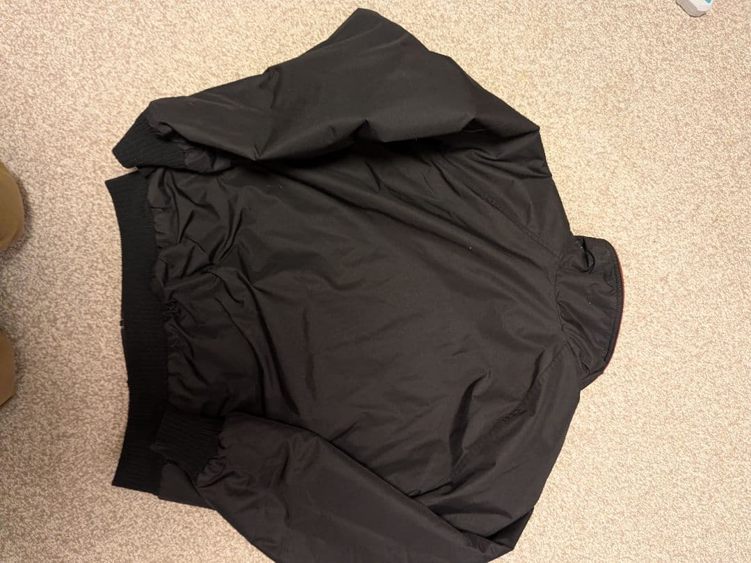 patagonia 80s　シェルドシンチラ　黒　バーガンディ