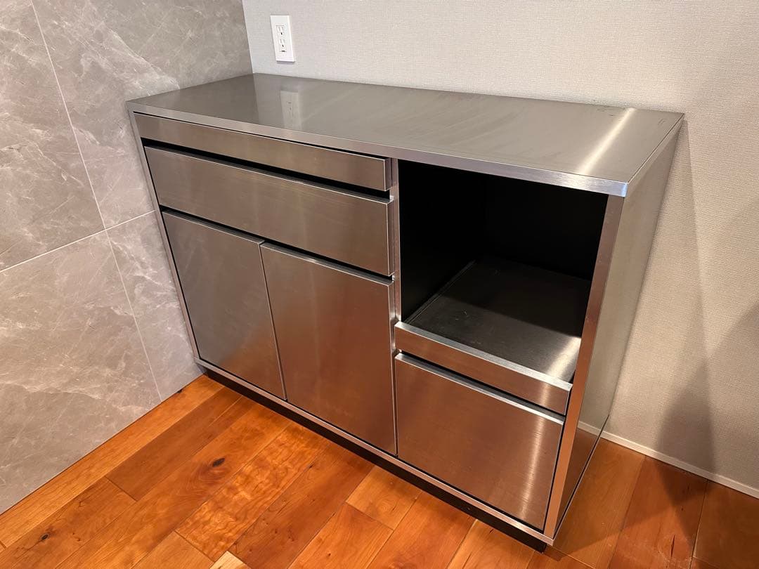 キッチンカウンター 食器棚 レンジボード