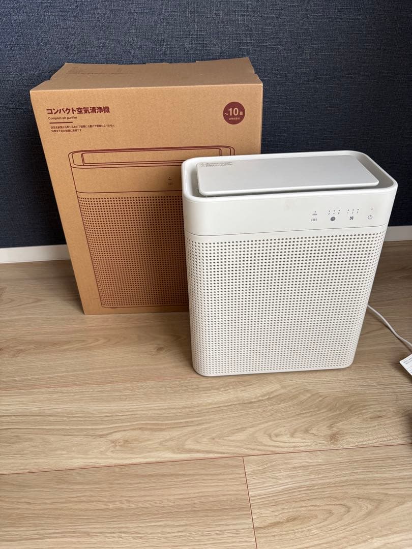 無印良品　コンパクト空気清浄機 ＭＪ－ＡＰＲ１　￼新品同等