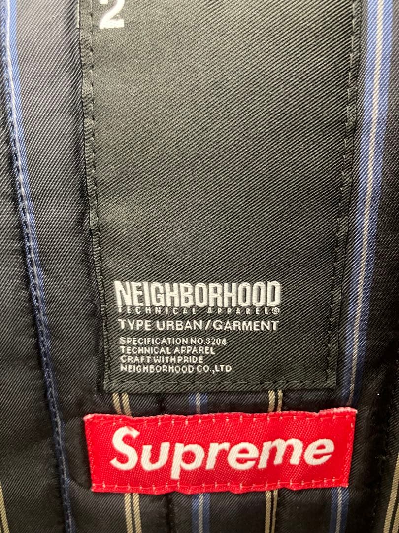 ミリタリージャケット ブラック刺繍