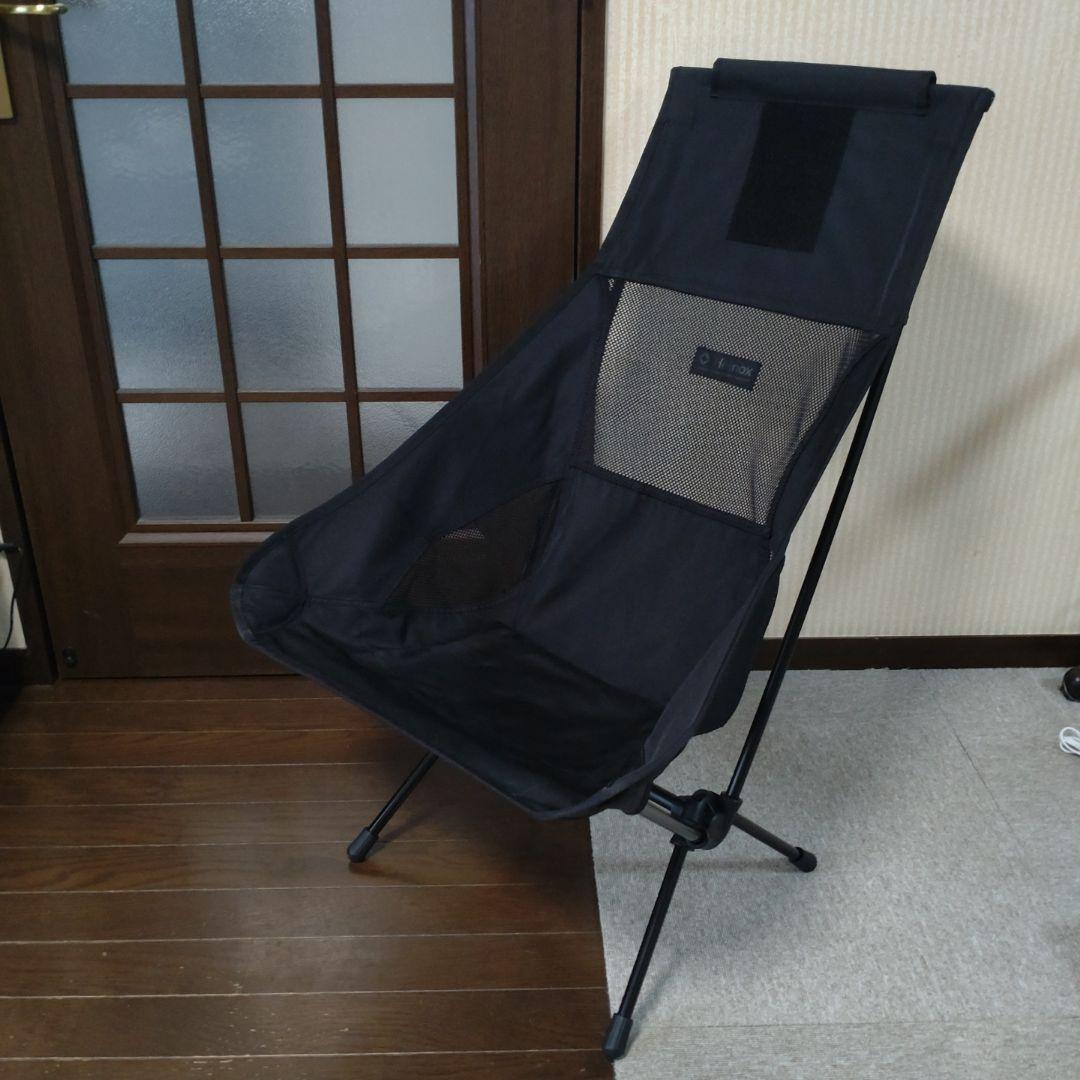 美品 Helinox Chair Two ヘリノックス　チェアツー ブラック