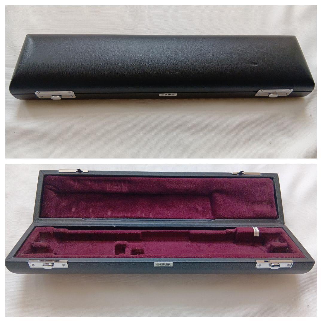 ♦良く鳴る♦管体銀製♦後期モデル♦ヤマハフルート YFL411 Eメカ