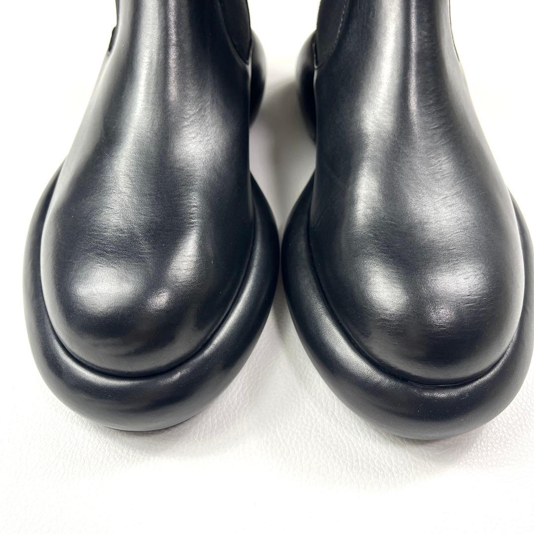 お値下げ本日限り　JIL SANDER ブラック サイドゴアブーツ 37