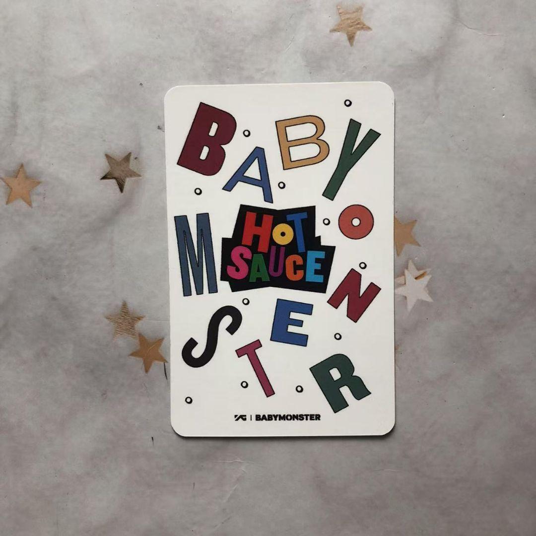 BABYMONSTER ベビモン HOT SAUCE サノク アヒョン トレカ