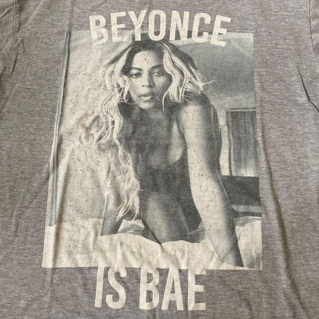 ✨レアデザイン✨ BEYONCE プリントTシャツ グレー Lサイズ相当