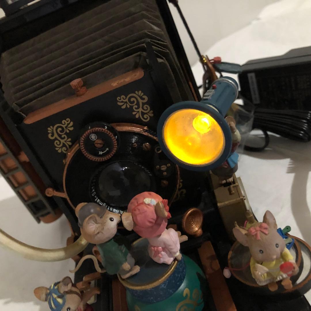 Enesco エネスコ オルゴール ビンテージ アンティーク カメラ