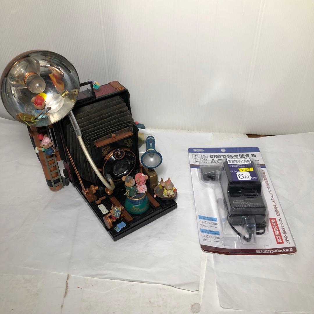 Enesco エネスコ オルゴール ビンテージ アンティーク カメラ