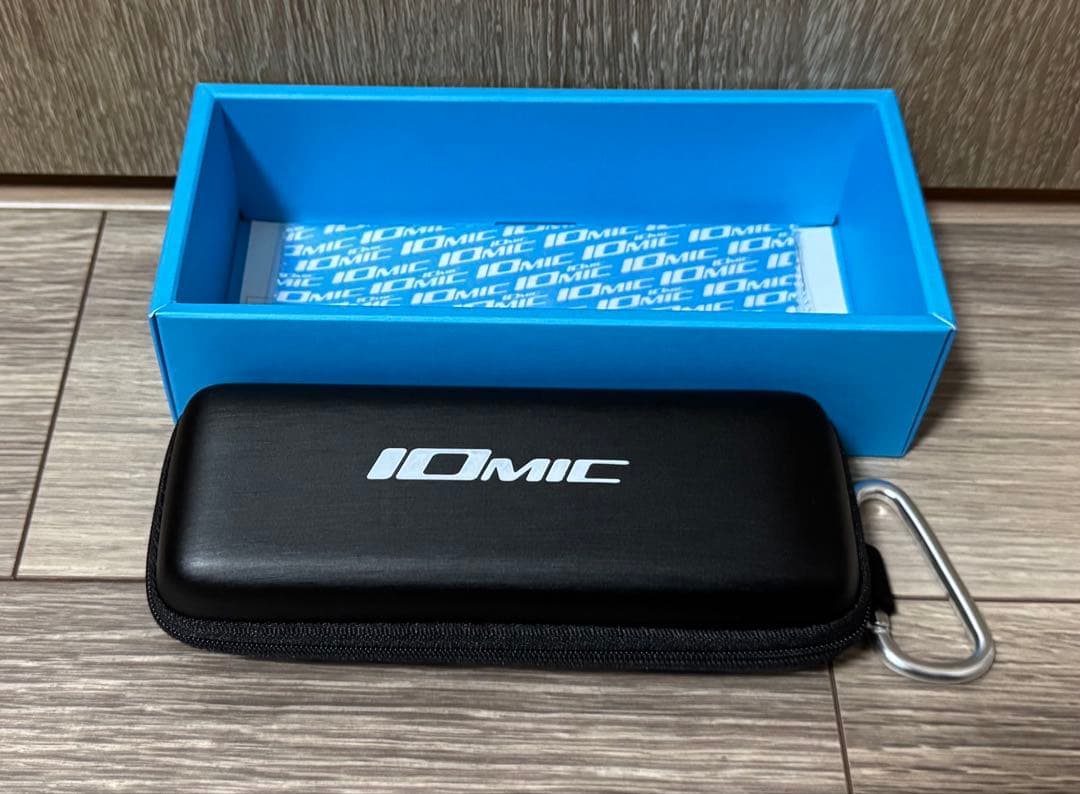 販売済　IOMIC サングラス 黒 レンズ ケース付き