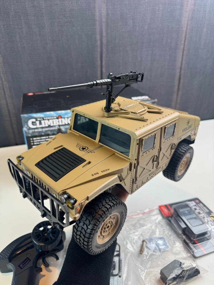 大型 無線リモコン オフロード ミリタリー 無線リモコンカー 技適認証済み