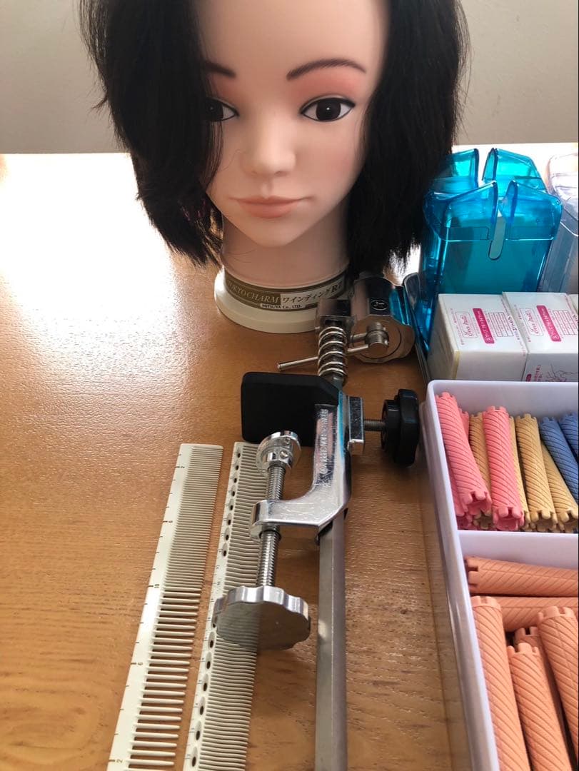 美容国家試験　ワインディング