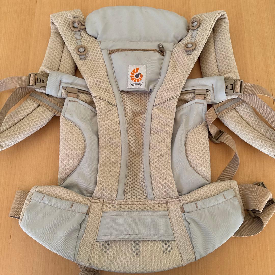 【正規品】エルゴ　オムニブリーズ　サンドベージュ　箱あり