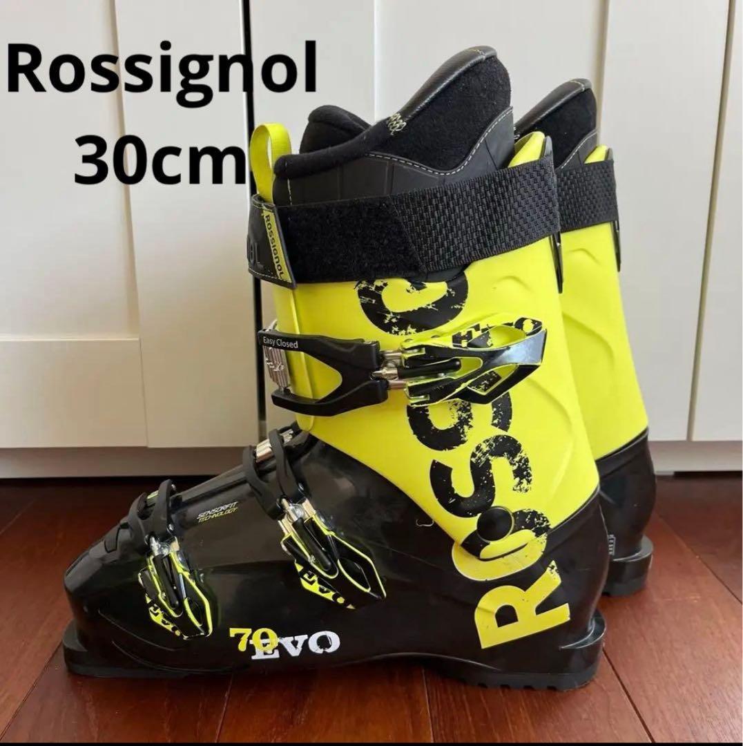 大きいスキーブーツ　30cm RossignolロシニョールEvo70 幅広甲高