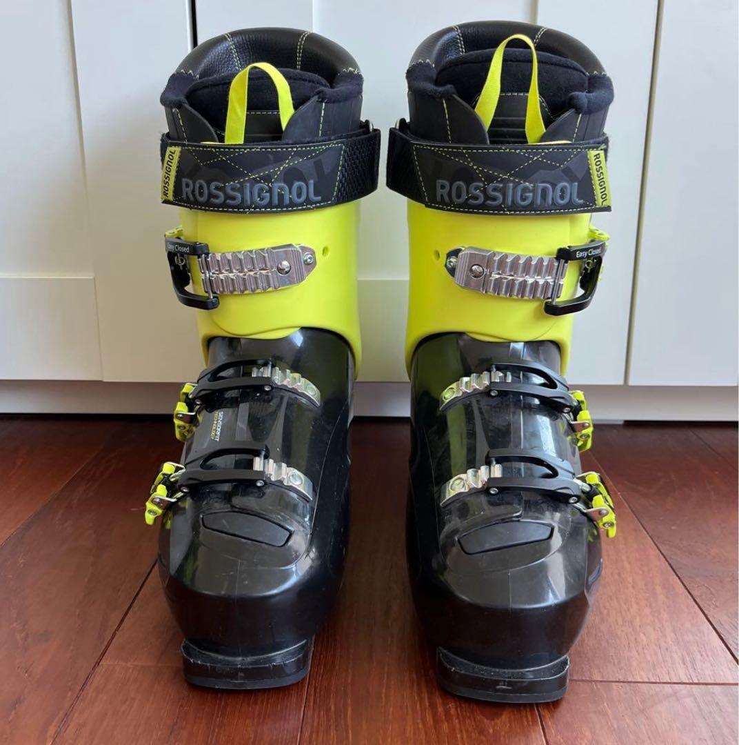 大きいスキーブーツ　30cm RossignolロシニョールEvo70 幅広甲高
