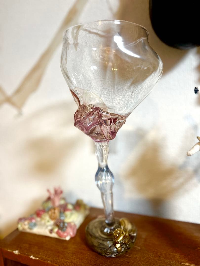 最終値下げ　近々出品取り消し河内麻子　asako kawachi ガラスアート