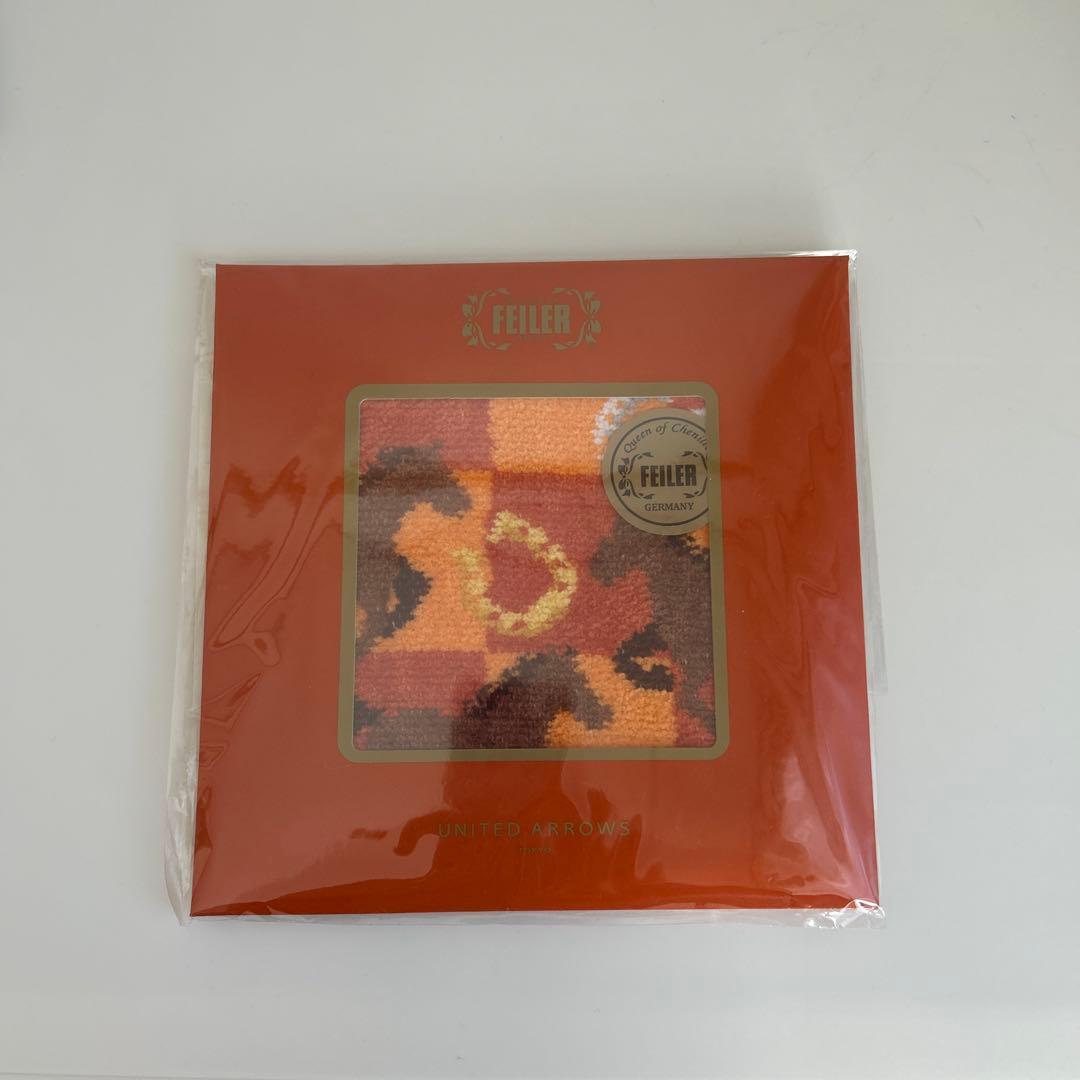 フェイラー×ユナイテッドアローズ　コラボハンカチ　スプリントホース　2枚セット