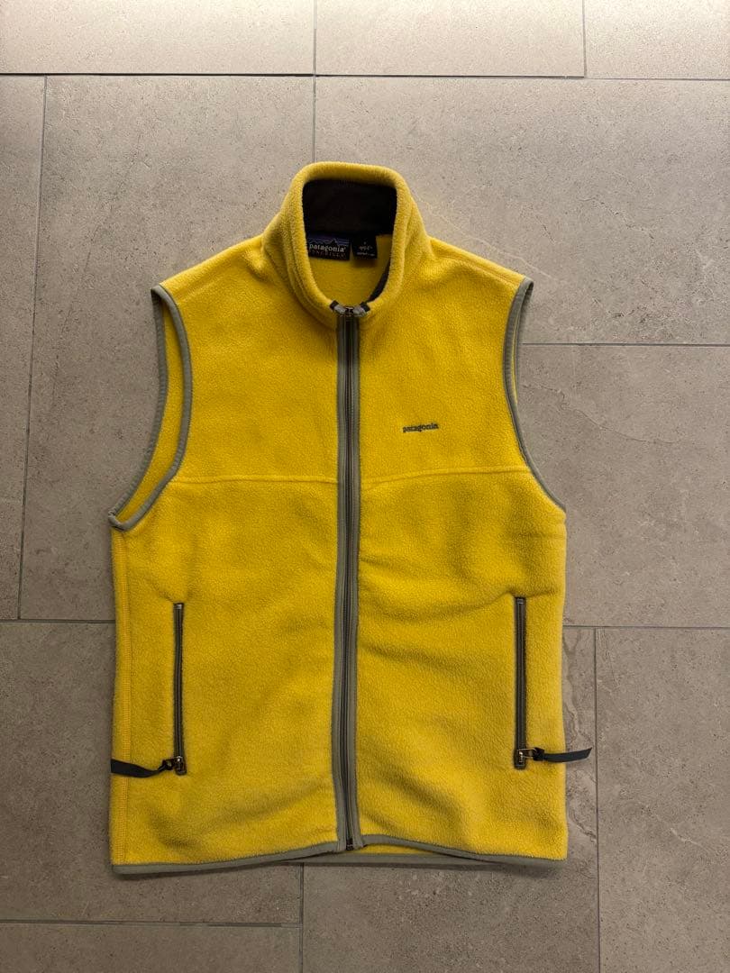 Patagonia シンチラ フリース ベスト イエロー S