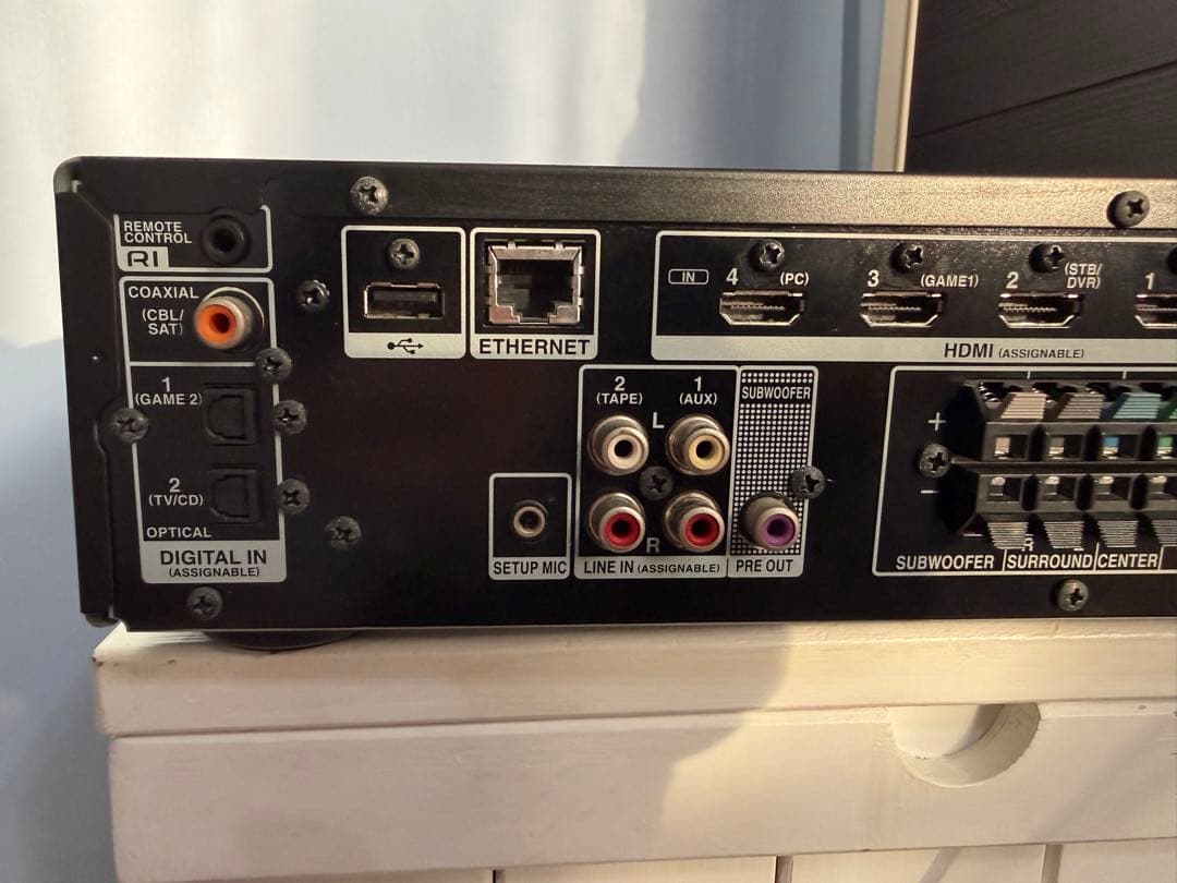動作品　ONKYO NR-365 NETWORK AV レシーバー　radiko