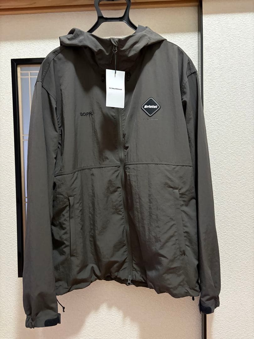 2025 FCRB NYLON HOODED BLOUSON 新品 L