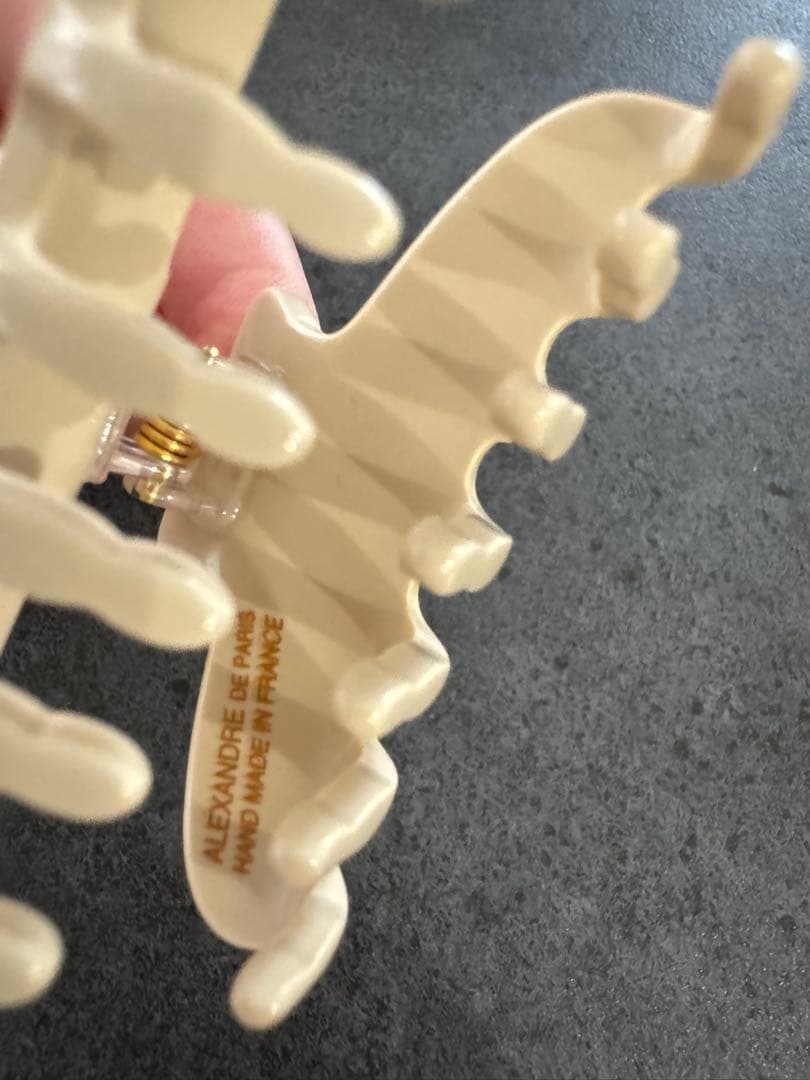 アレクサンドル ドゥ パリ パールヘアクリップ