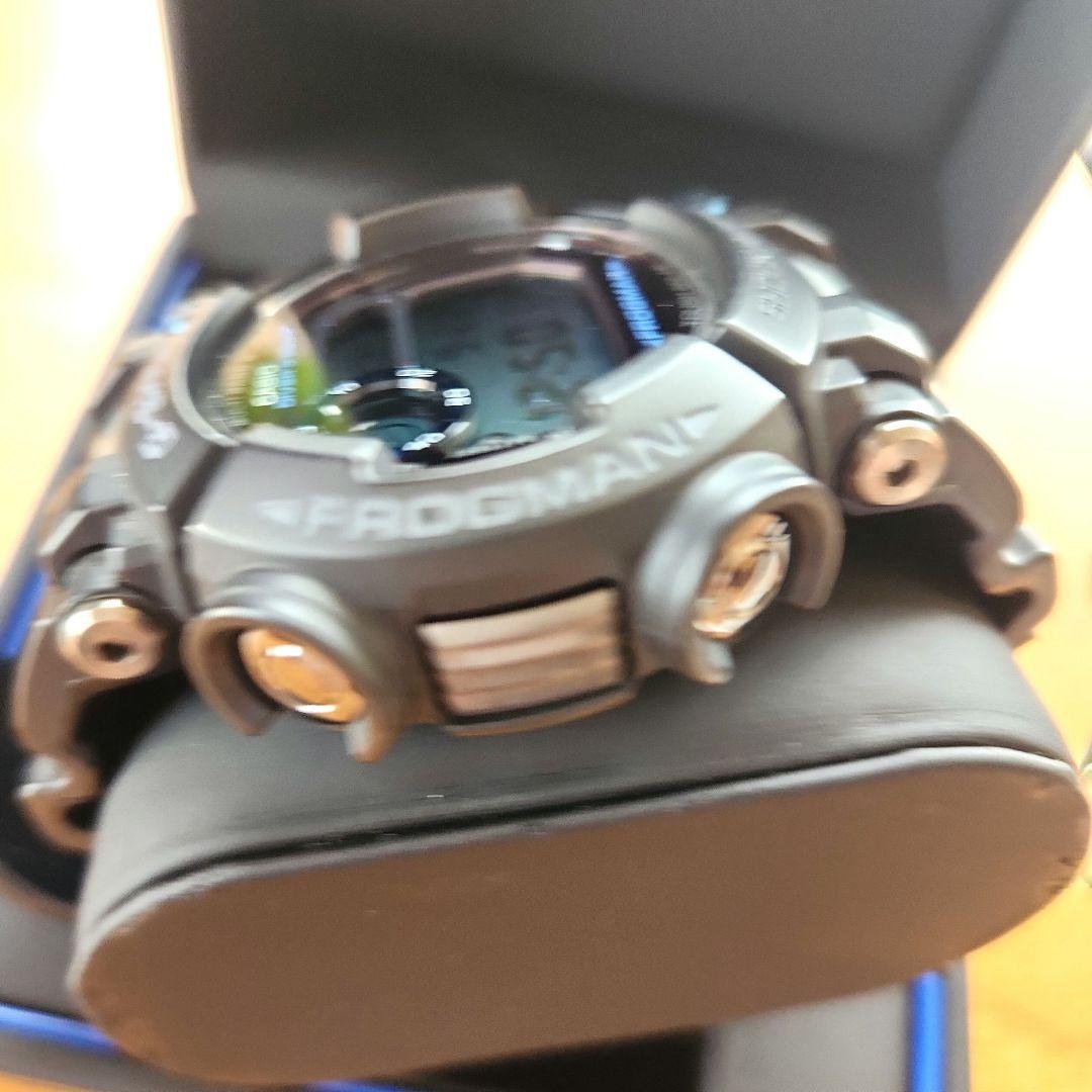 カシオG-SHOCK電波ソーラーフロッグマンD-1000B-1JF美品