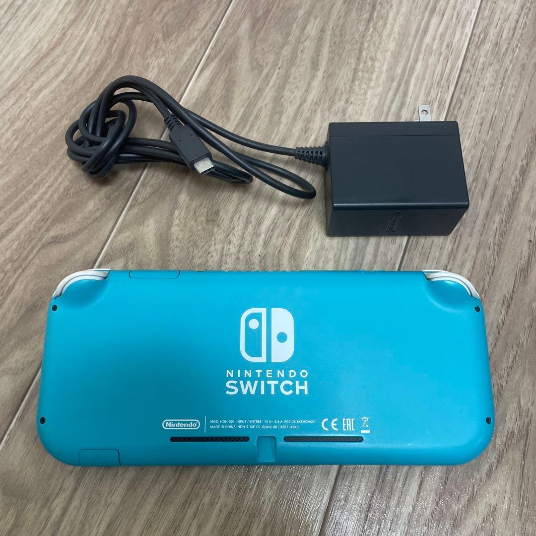 Nintendo Switch Lite ターコイズ 本体 充電器