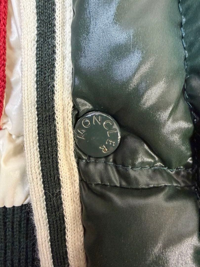 Moncler ブランソン ダウンジャケット サイズ1 S M グリーン カーキ