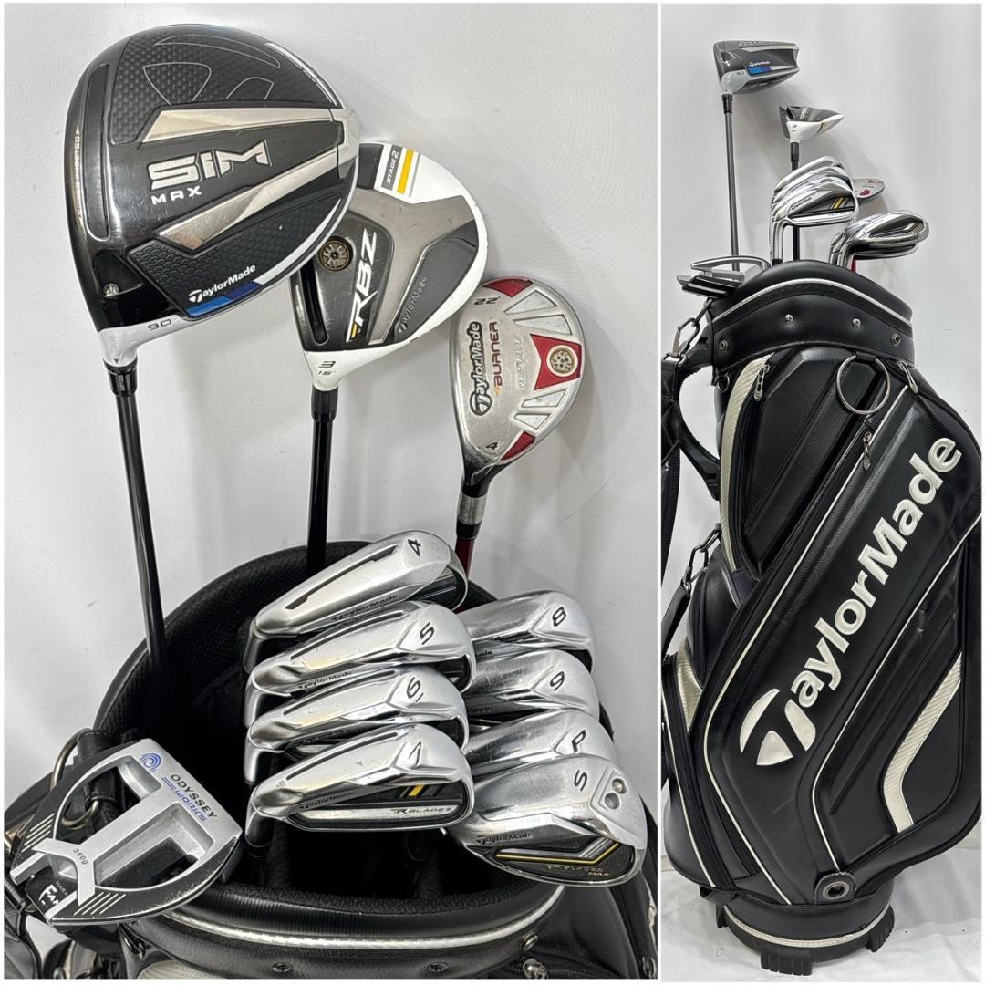 【レフティ】メンズ左利き初心者用　テーラーメイド　ゴルフクラブセット　W2584