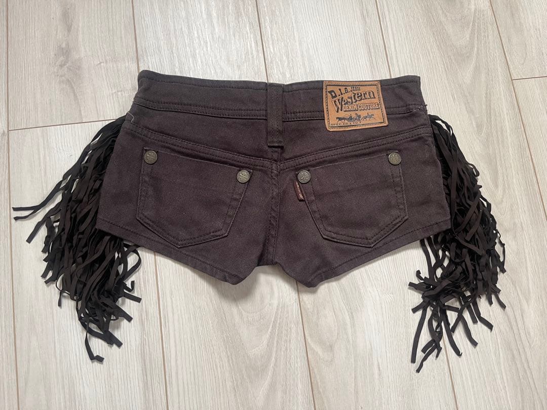 d.i.a. フリンジショートパンツ