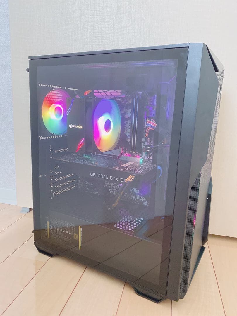 ゲーミングPCガラス/ryzen5 3600/GTX1080セール実施中