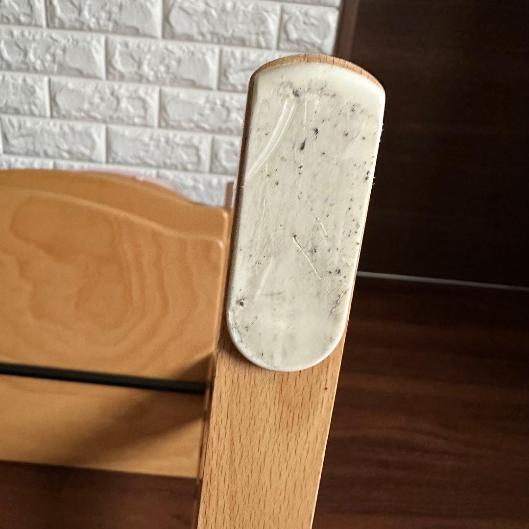 美品 ストッケ トリップトラップ ナチュラル シリアル3 ベビーセット ピンク