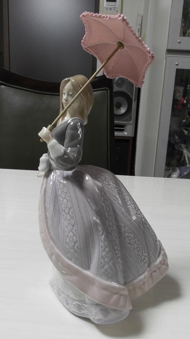 ヨシカネ　LLADRO　リヤドロ【パラソルの娘（アンジェラ）】　Ｌ345