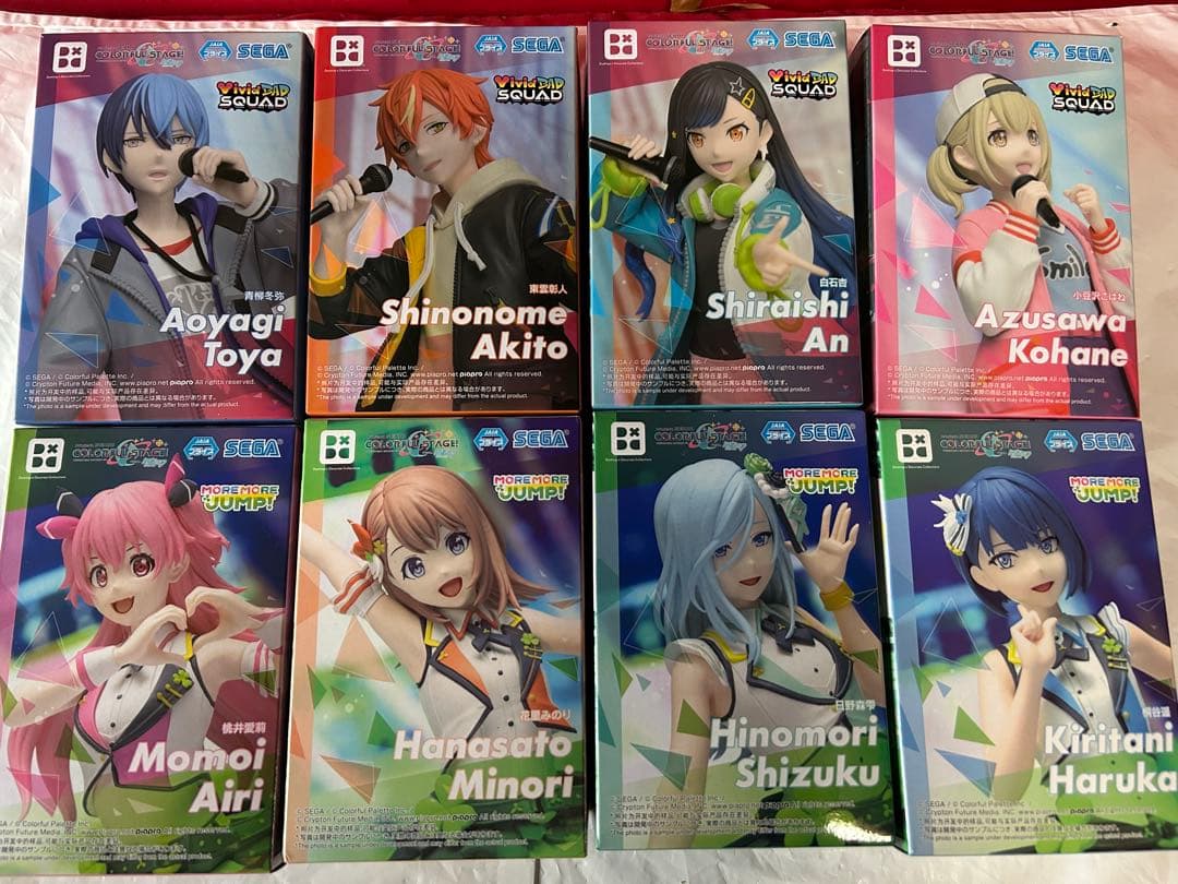 初音ミク　プロジェクトセカイ　フィギュア　モアジャン　ビビバス　青柳　東雲彰人