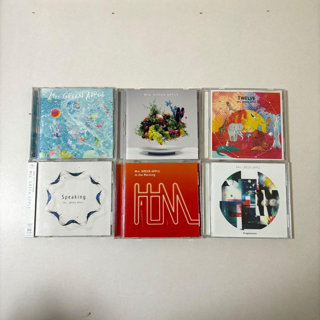 Mrs. GREEN APPLE CD DVD 6枚 まとめ売り