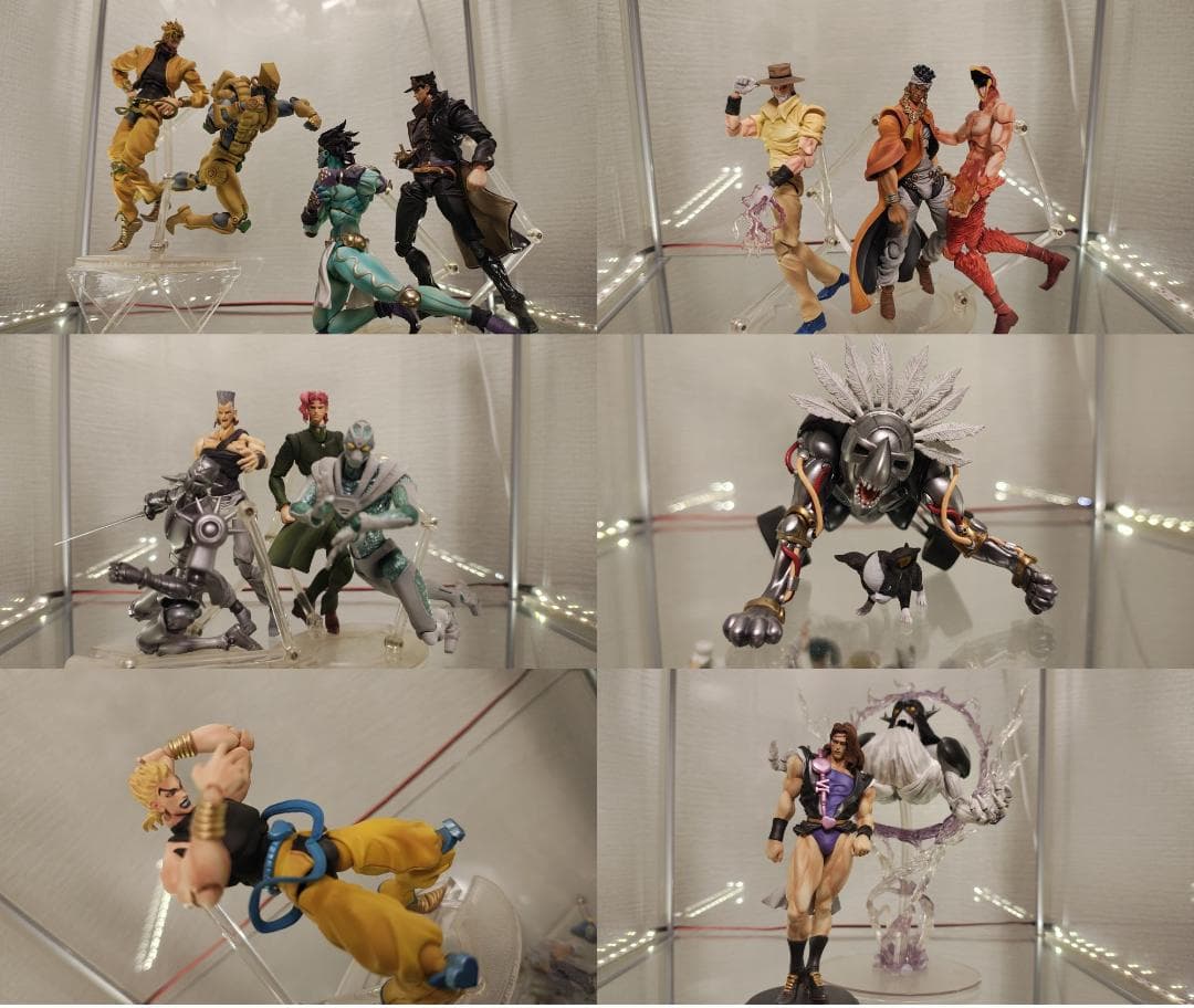 ジョジョの奇妙な冒険 フィギュア 59体　【超像可動】【スタチューレジェンド】