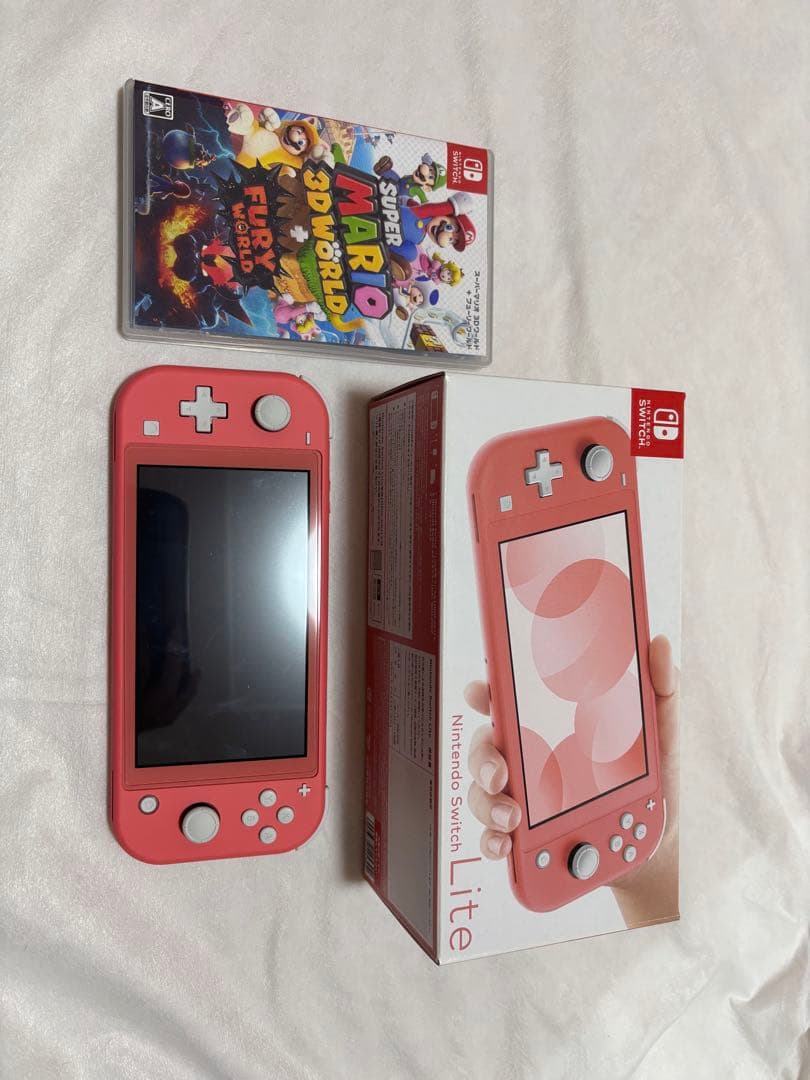 【セール中】Nintendo Switch Lite ピンク + ソフト 超美品