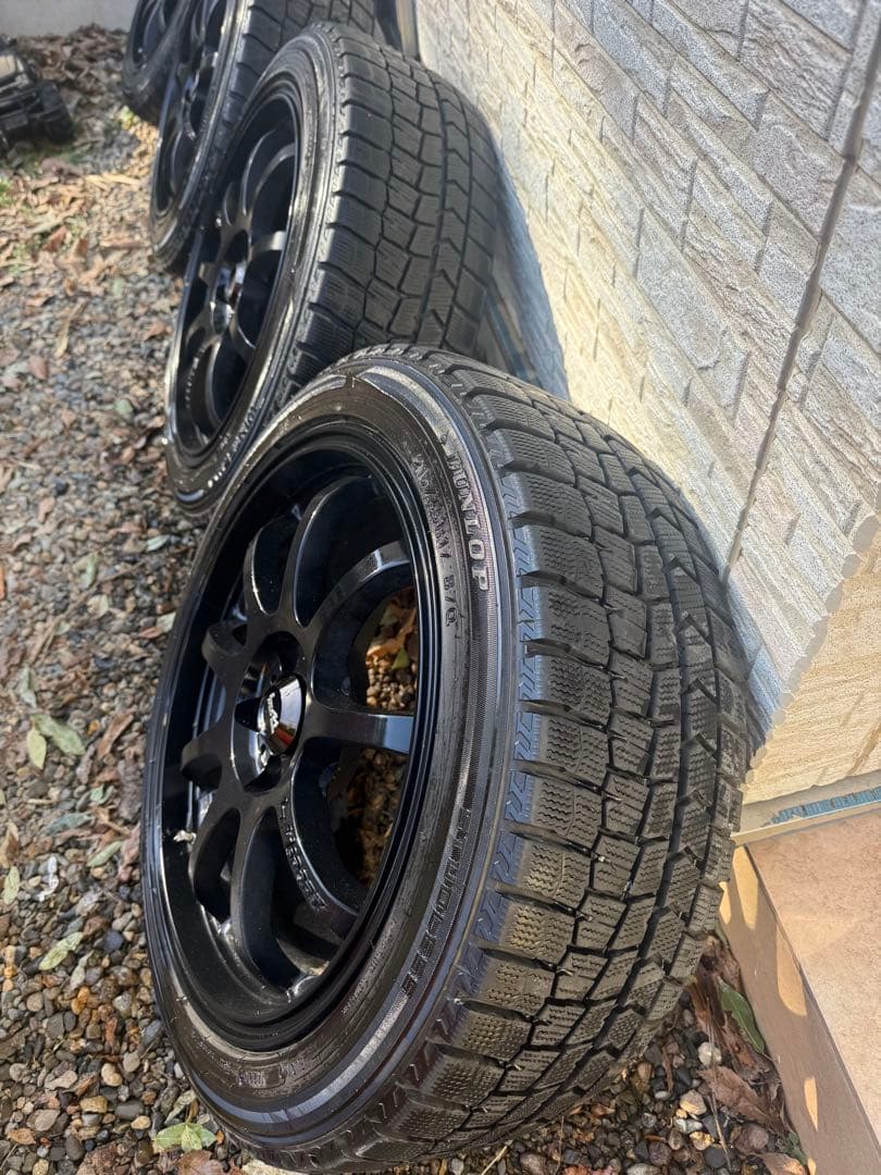 DUNLOP 215/45R17 タイヤ・ホイールセット 4本