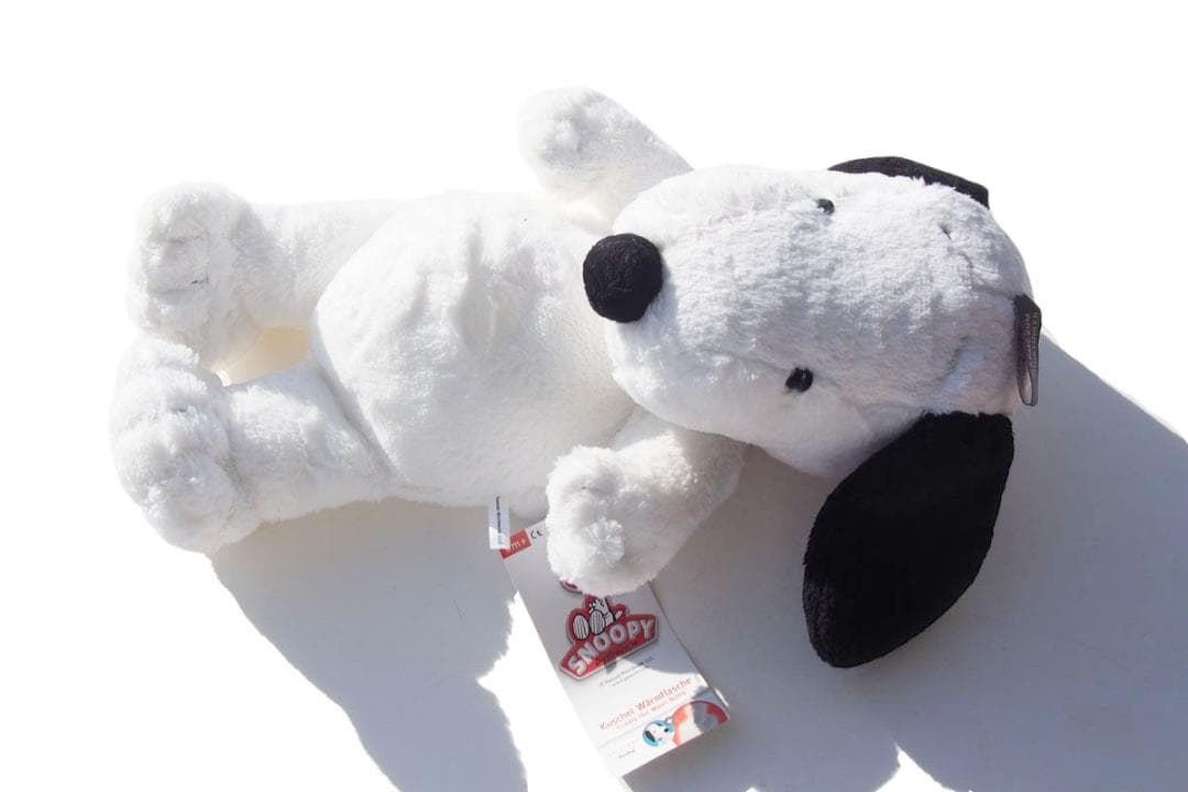 【新品未使用】fashy スヌーピー湯たんぽ｜ドイツ製・ぬいぐるみカバー付き