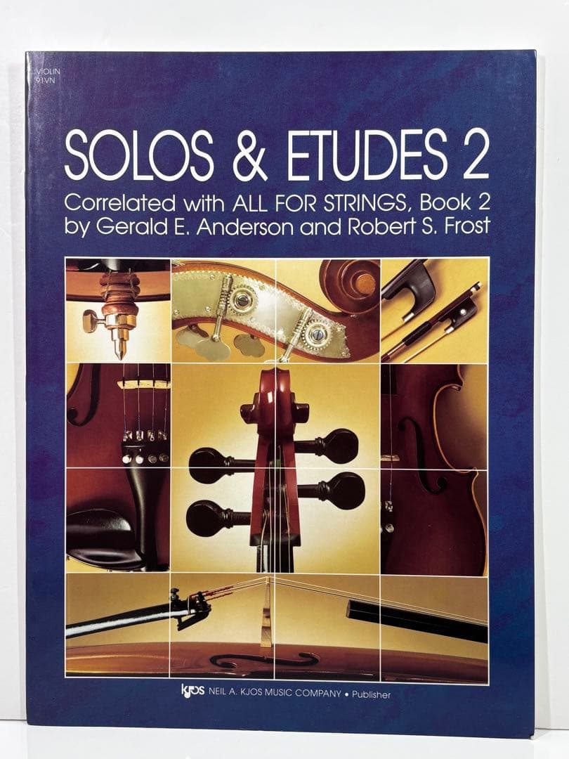 SOLOS & ETUDES １＆２　弦楽　スコアとパート譜