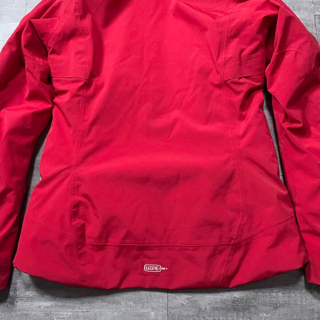 ピークパフォーマンス スキーウェア レディースS 赤 セットアップ 上下 山登り