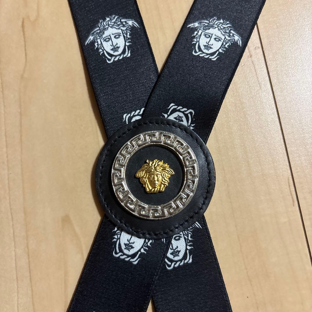 ベルサーチ　Versace サスペンダー メデューサ メンズ 検ベルサーチ