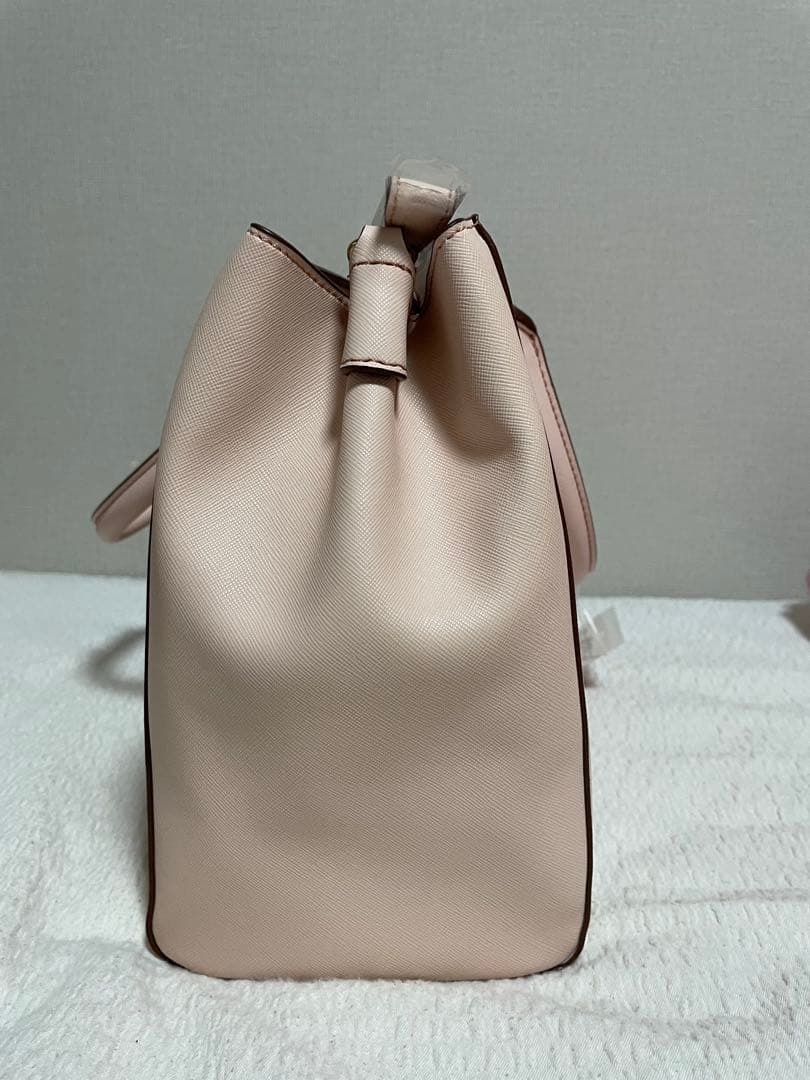 サマンサベカピンク ハンドバッグ 新品未使用ショルダーストラップ付