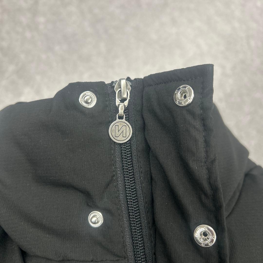 9090 ダウンジャケット ブラック 短丈