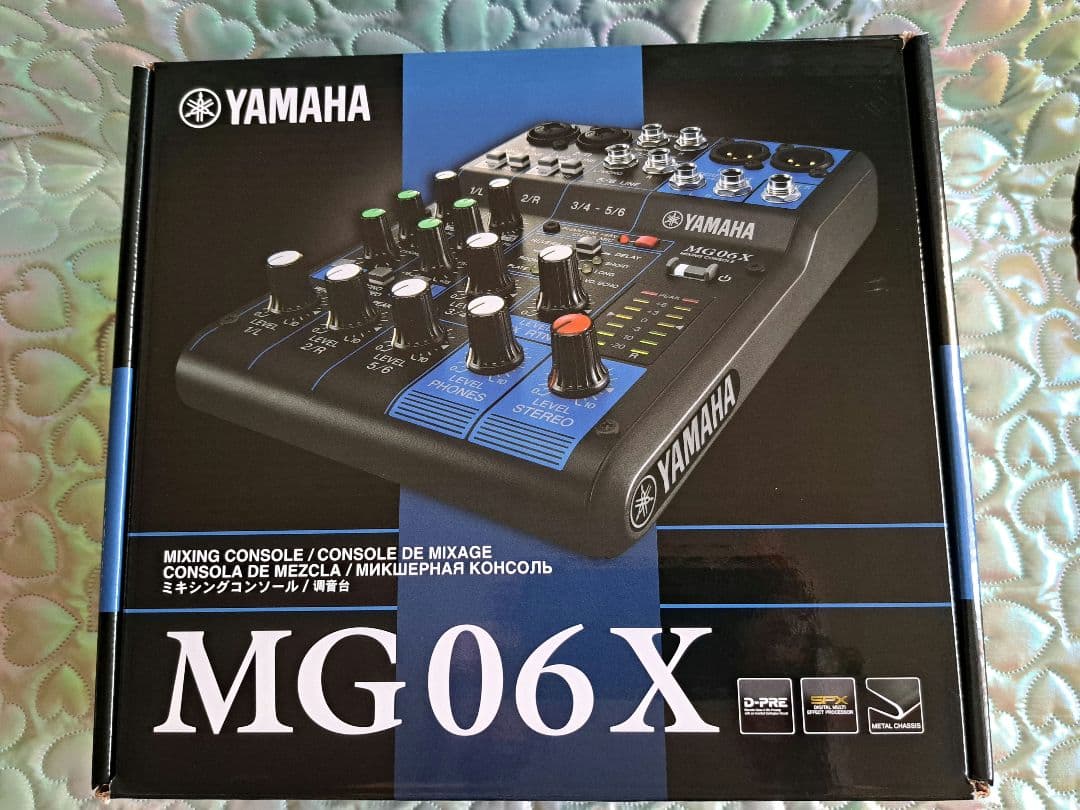 DJ機材 YAMAHA MG06X